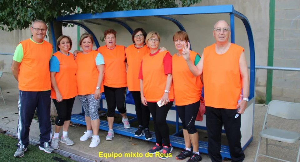 Video of Reus TV of Walking Futbol Union present in the olympics of elderly people in Reus