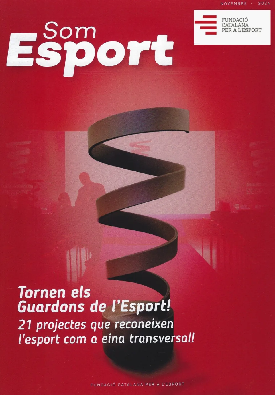 La Fundació Catalana per l’Esport ens va atorgar un guardó a la nostra activitat