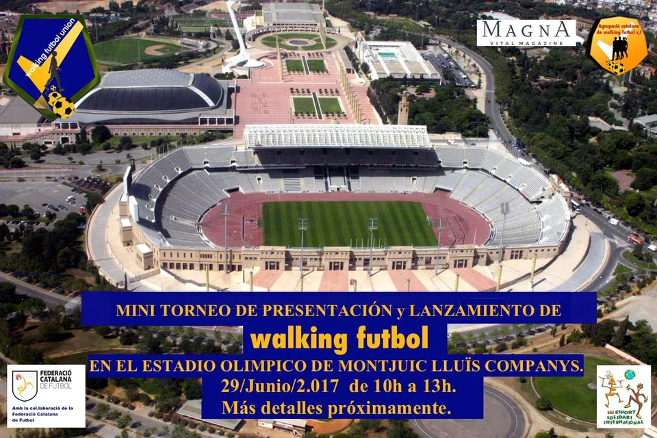 Mini torneo de presentación y lanzamiento de Walking Futbol el dia 29 de Junio