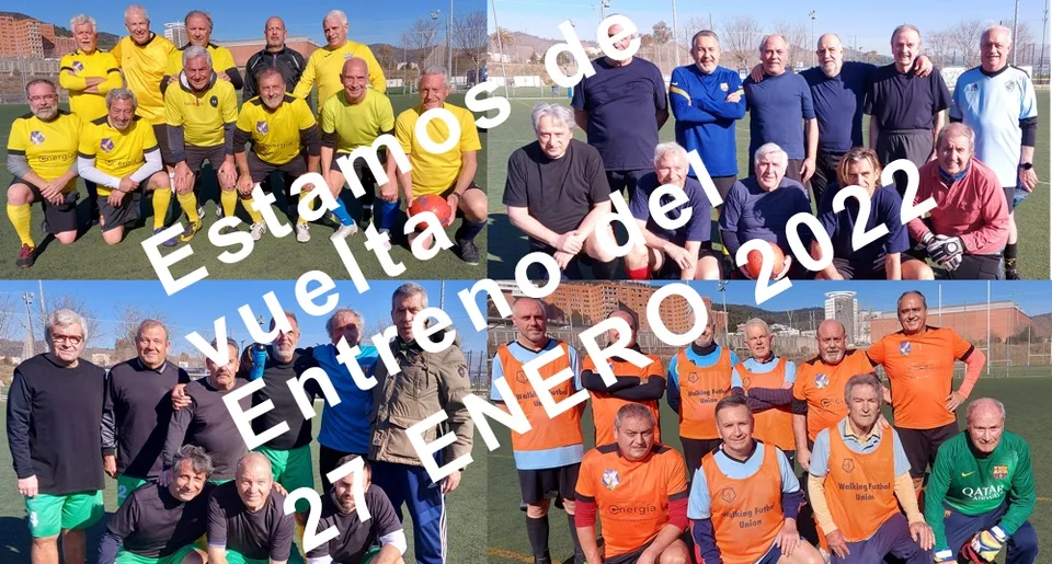 Equipos en el entreno del día 27 de Enero 2022