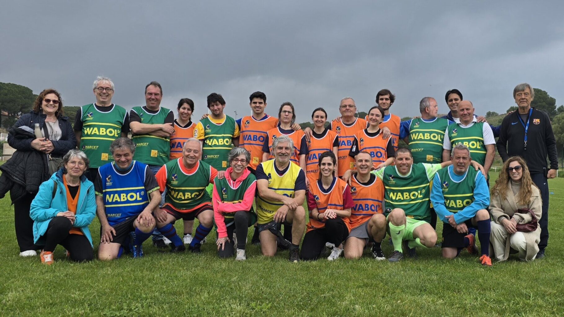 Amigos de WABOL juntos después de jugar
