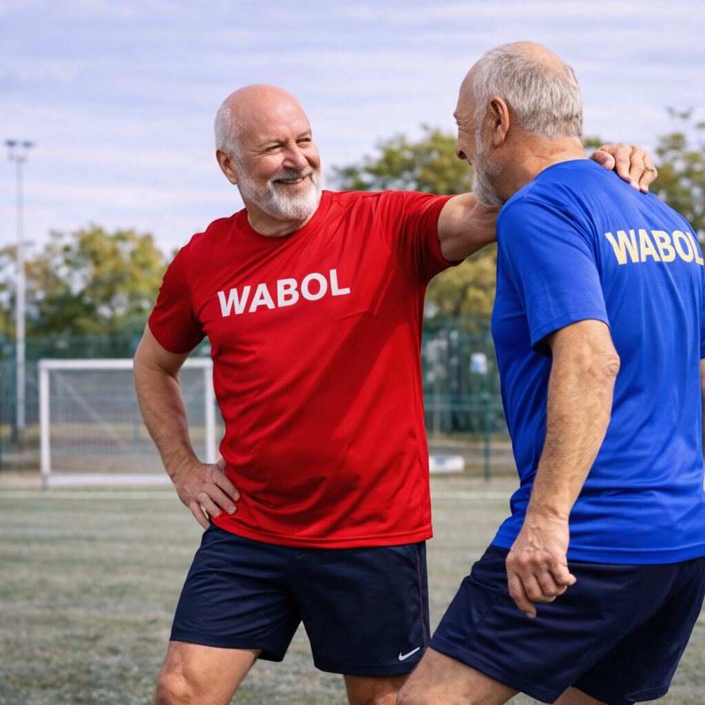 Dos participantes de WABOL charlando juntos